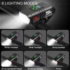 bicycle light LED SET rechargeable waterproof front light + taillight de