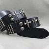 Cross Skeleton New Punk Top Cowhide Men's DJ Belt Skeleton Versatile Belt