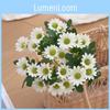 Bouquet Artificial Daisy With Silk Flowers For Home Decor Props Photography