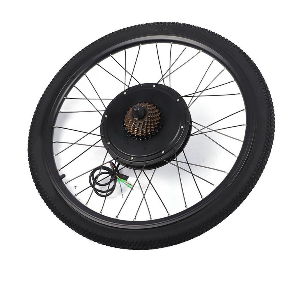 Electric Bike 48V 1000W Hub Motor Conversion Kit Wheel 26 Inch(rear Drive Flywheel)
