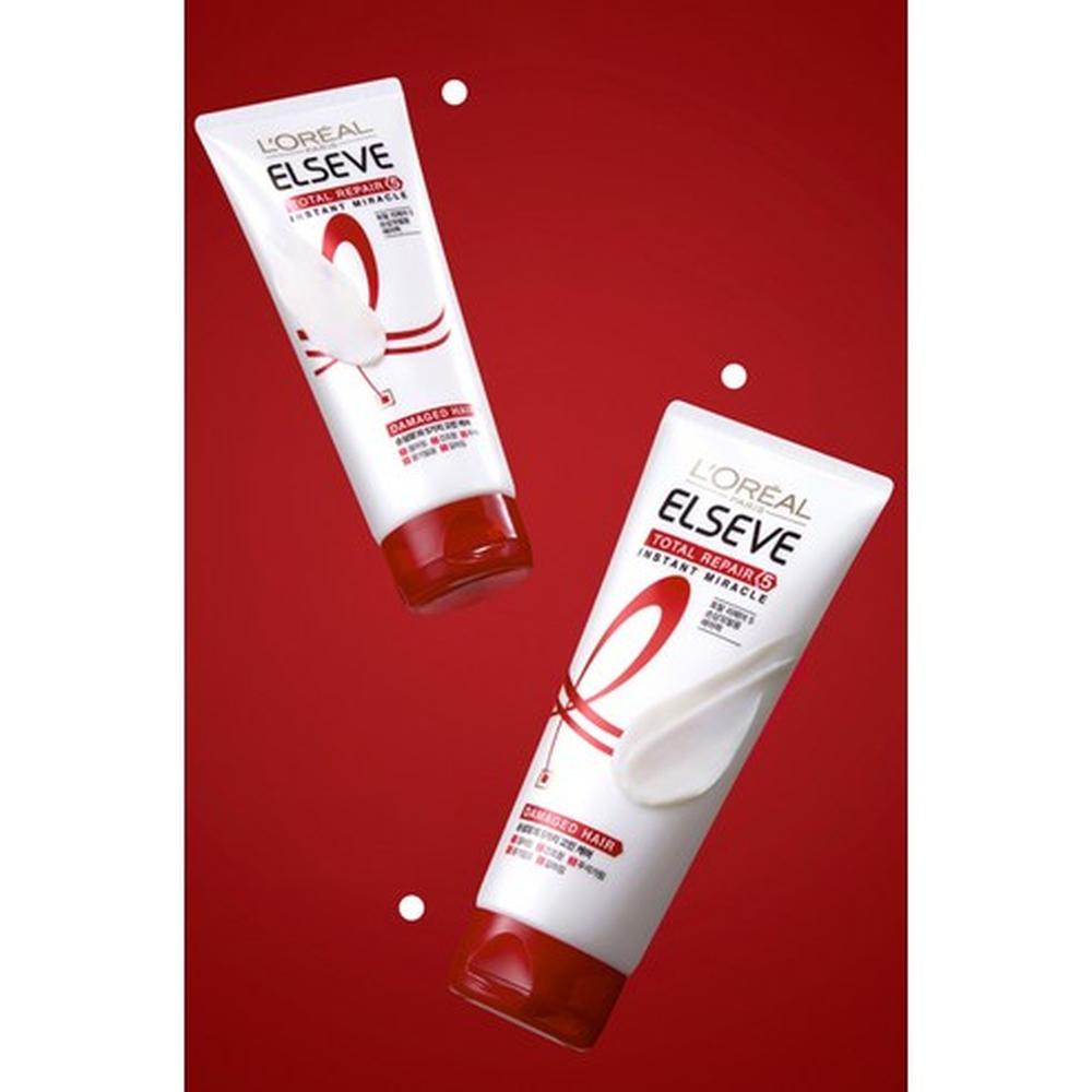 LOREAL PARiS Tratamento Capilar Reparador Total 5 – Fortalecimento Capilar, Reparação de Danos, Coreano