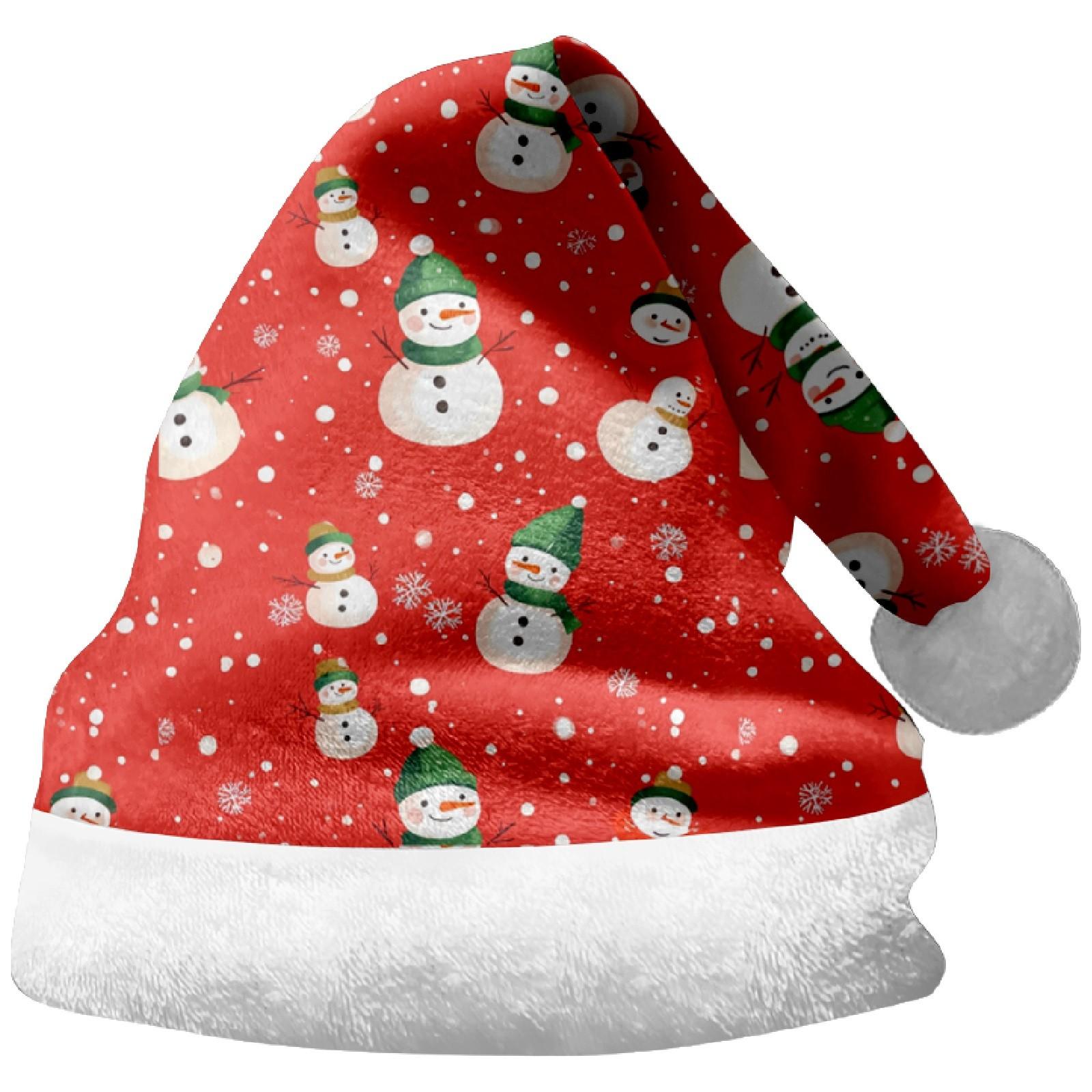 

Забавные рождественские шапки, товары для рождественской вечеринки, праздничные шапки S арбуз красный