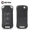 KEYYOU New Car Key Case Shell Fob 2/3 Buttons For Porsche Cayenne GTS 2004 2005 2006 2007 2008 2009 2010 2011 2004-2011