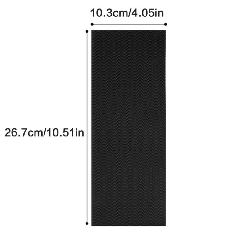 Retangular Adhesive Shoe Tread Patches Slip Resistant Shoe Tread Cushioning Pad Large Textured Shoe Protectors Pad