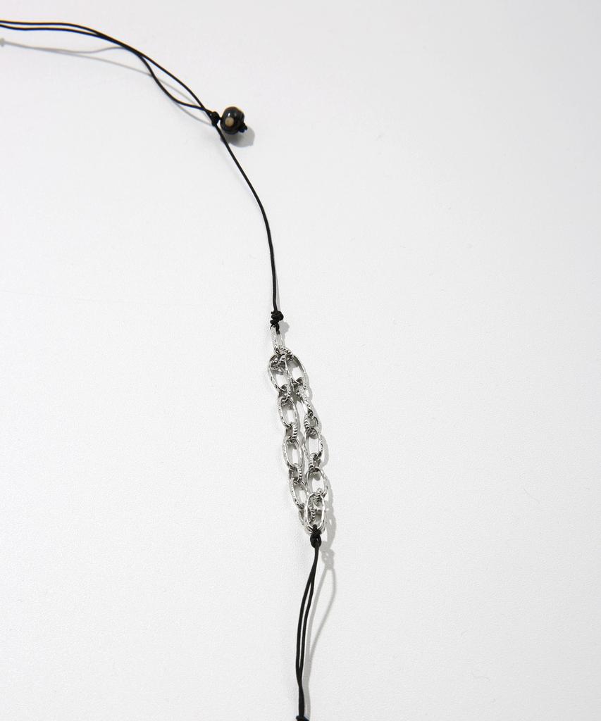Kijiko Ke908. Nomad Mix Beads Necklace Black