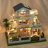 Tianyu DIY Miniature Villa Model Educational Assembly Toy - Creative Birthday Gift for Girls