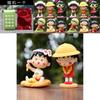Creative Chibi Maruko Chan Anime Girl Pvc Collectible Figurine With Visual Development For Office Desk Decor