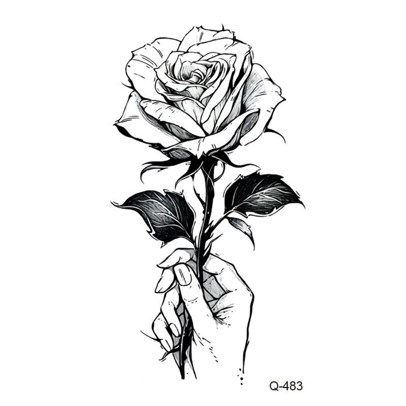 

Новый набор водостойких тату-наклеек в стиле «маленькая свежесть» - любая комбинация 105x60mm