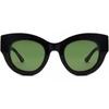 Full Rim Cat Eye Dark Tortoise Quattro 04 C03 Fashion Unisex Sunglasses