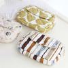 Stripe Small Makeup Lipstick Bag Large Capacity Mini Canvas Storage Bag  Students