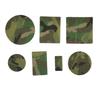 New Camouflage Self-adhesive Velcro Clothing Uniform LOGO Patch Tactical Style Hook Face Wool Cloth Sticker3 Pcs MOQ Mix Styles