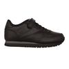 Childrens/Kids Classic Coated Leather Touch Fastening Trainers