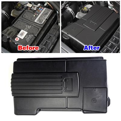 Pre Volkswagen VW CC UP Auto Motor Batéria Pozitívna Záporná Anóda Ochranný Kryt Prachotesný Kryt Nehrdzavejúci