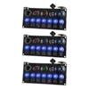 Charger Socket Panel Sturdy Waterproof 7 Switch PD + QC 3.0 Modified Marine Switch Panel for Truck Boats Motorcycles Marine