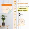 Children's Room 2m Self-Adhesive Height Chart Stickers - Cartoon Design for Baby Measurement & Wall Decoration