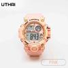 UTHAI CE133 New Children's Electronic Watch ins Jelly Sports Watch for Boy Girl Waterproof Alarm Clock Multifunctional Watch