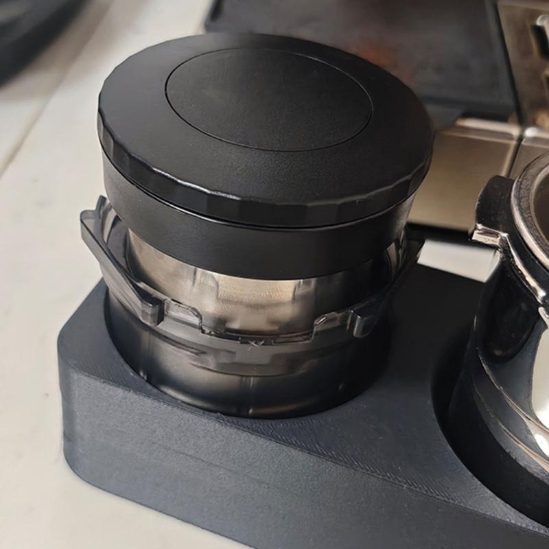 Stable Espressos Tamping Station Universal Fit For Coffee Handle Sustainable Materials Coffee Distributor Base