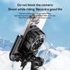 Cooling Motorcycle Phone Mount Motorcycle Phone Holder Mobile Phone Bracket 360° Rotation Navigation Motorcycle Accessories