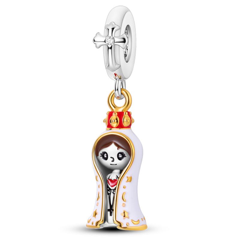 Real 925 Sterling Silver Headphones Watch Butterfly Pink Charms Beads Fit 925 Originals Bracelet For Women Jewelry Gifts