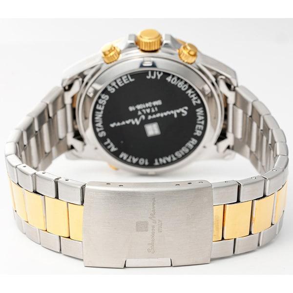 Salvatore Marra SM24108 Unisex Quartz Wrist Watch SM24108-SSBKGD SM24108-BKBK Gift Casual Business Sports Student