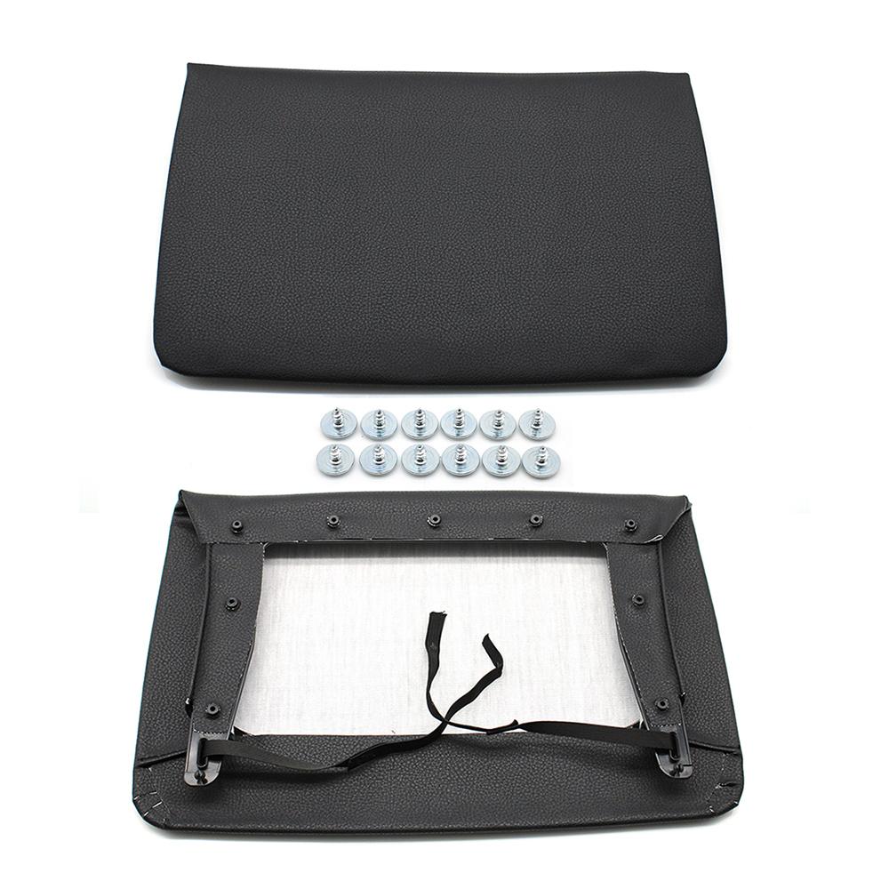 Car Seat Back Panel Leather Backrest Storage Pocket Cover For Mercedes Benz C E GLC CLS Class W205 W213 W253 W257 2059105320