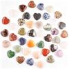 2cm Natural Rose Quartz Heart Crystal Gemstone