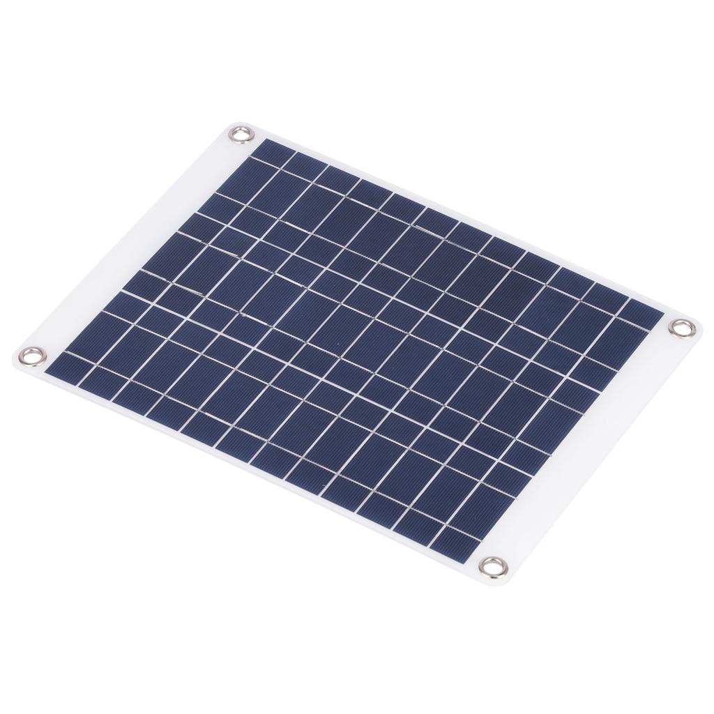 Solar Panel 15W Durable Sensitive 3 Type Connection Portable Convenient Solar Car Battery Charger