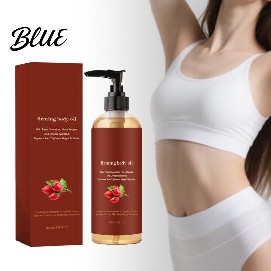 Dry Skin Body Oil 1/2Pcs 100ML Firming for Men Women Hydrating Anti-Aging Care Moisturizing Oil After Shower Crepey Softening All Types Long-lasting