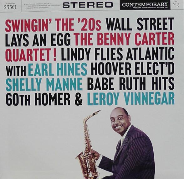 

LP Record BENNY CARTER Swingin The 20s K20P6601 CONTEMPORARY 1981 Japan Jazz Used