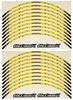 MonoCraft Suzuki V-Strom 250 Rim Sticker Set Type-03 (Yellow) MC-VST_03-Y