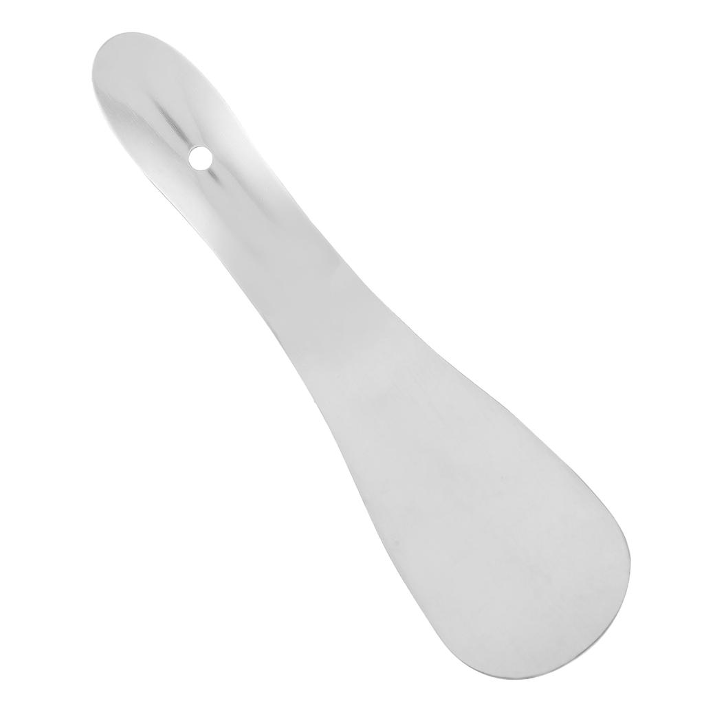 Men Women Stainless Steel Shoe Horn Daily Travel Portable Seniors Metal Shoehorn 17.5cm