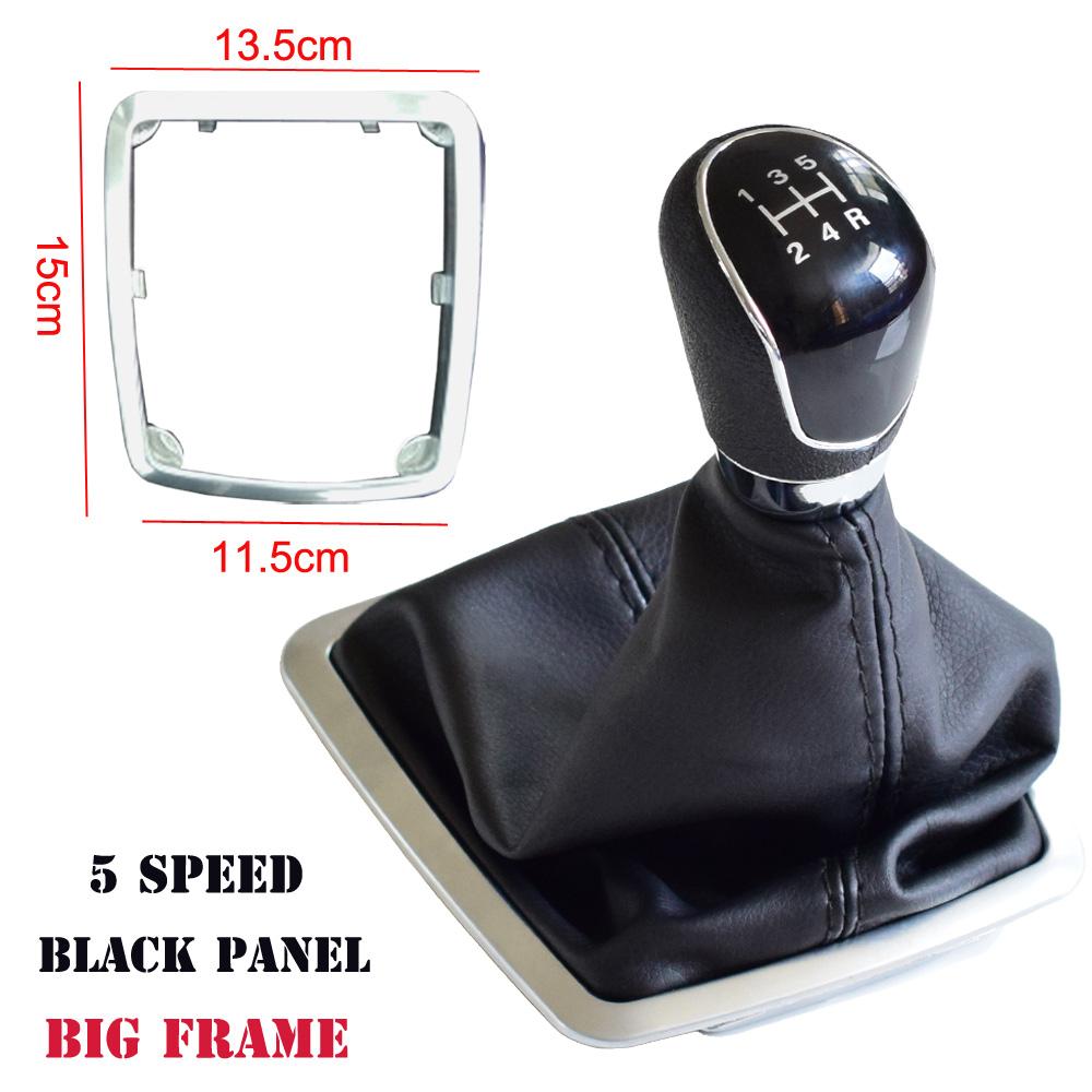 ABS plast pro Ford Focus 2 MK2 FL C-MAX 2006-2011 MK3 MK4 MK7 Galaxy MT Knoflík páky řadící páky do auta s manžetou