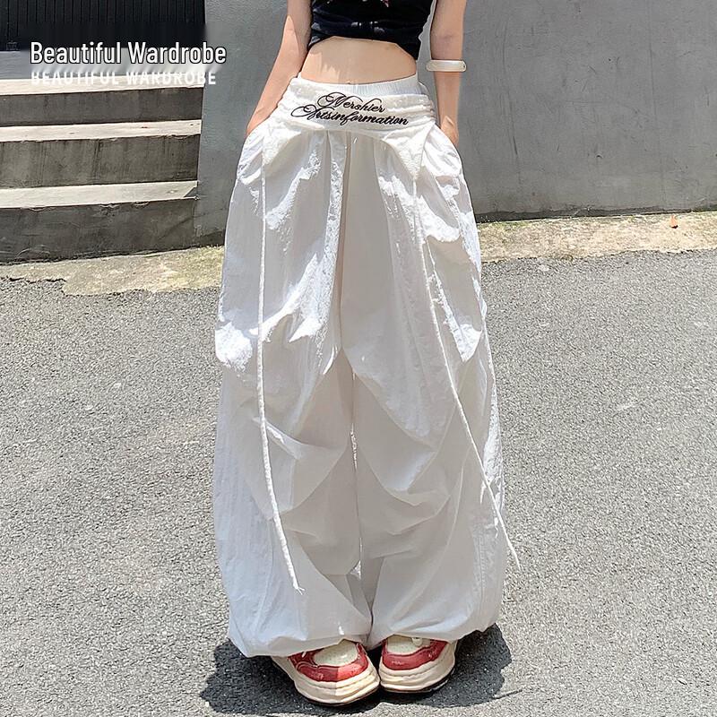 

Beautiful Wardrobe Women s High-Waist Wide-Leg Casual Pants XL