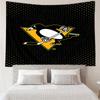 Pittsburgh Penguins Hockey Team Tapestry, Unique Design Tapestry, Wall Decor for Bedroom,Livingroom, Playroom,Heartwarming Fan Holiday Gifts