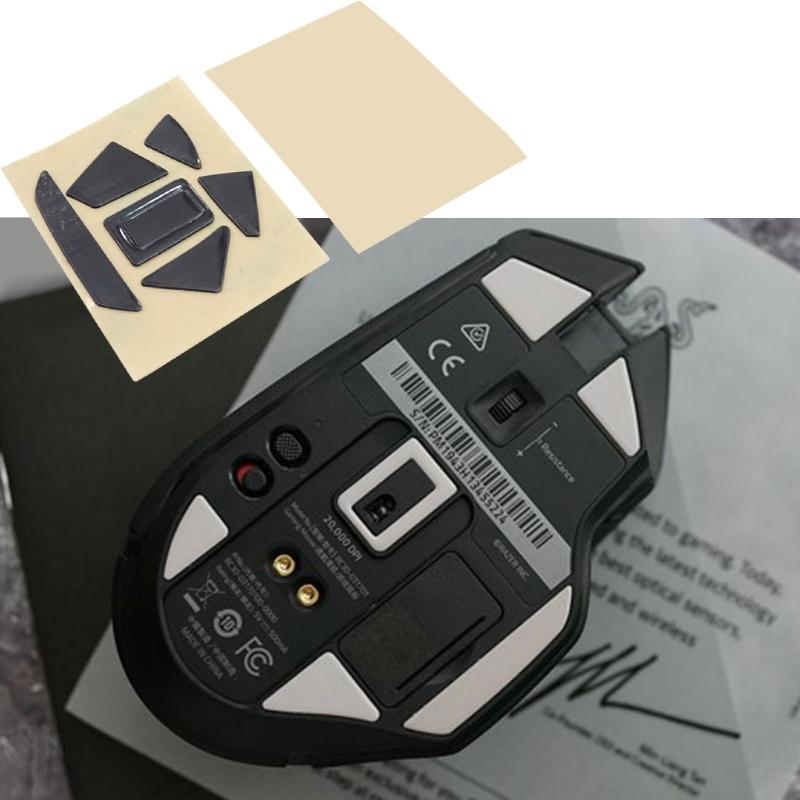 1 set/pack Mouse Skates Curve Edge Mouse Feet For  Basilisk Ultimate Mouse Glides Feet Pad