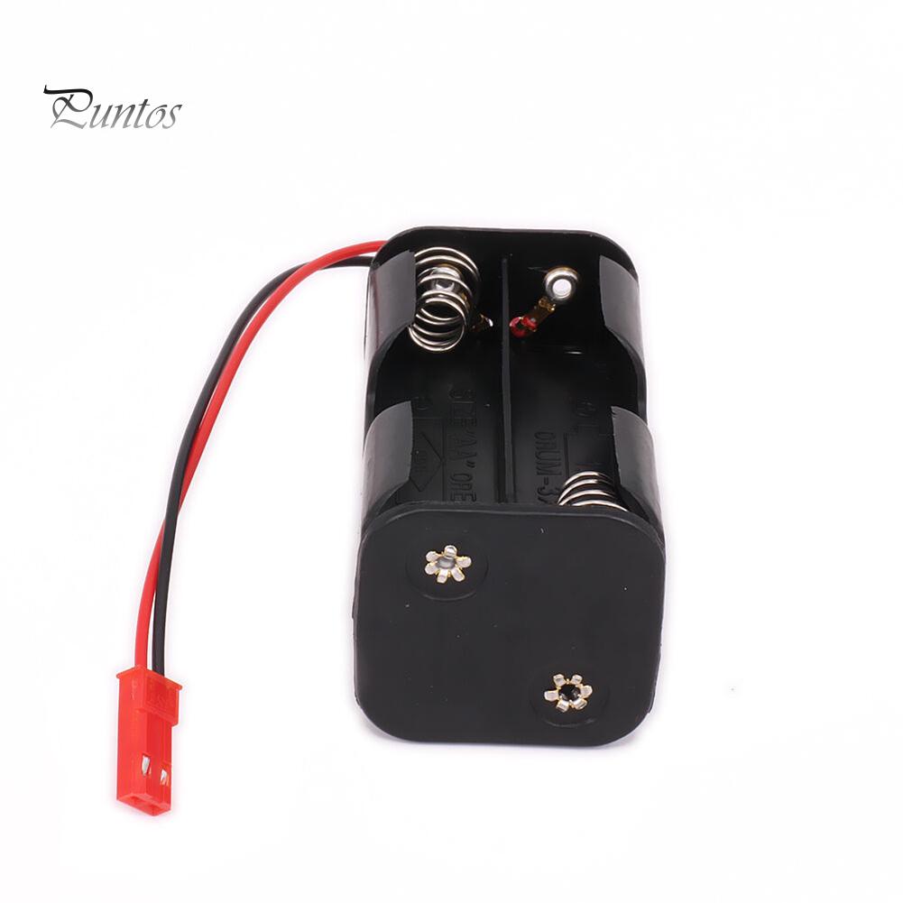 Puntos AA 02070 Battery Holder Case Compartment Receiver Part for 1/8 1/10 RC HSP Car