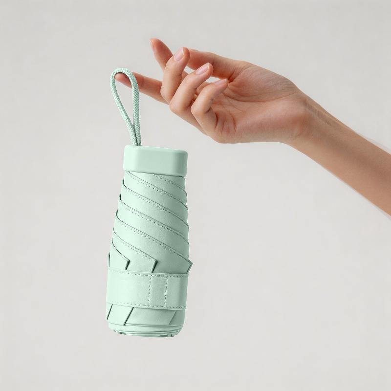 Portable Mini UV Umbrella Perfect For Travel Lightweight Solution For Sunny Weather