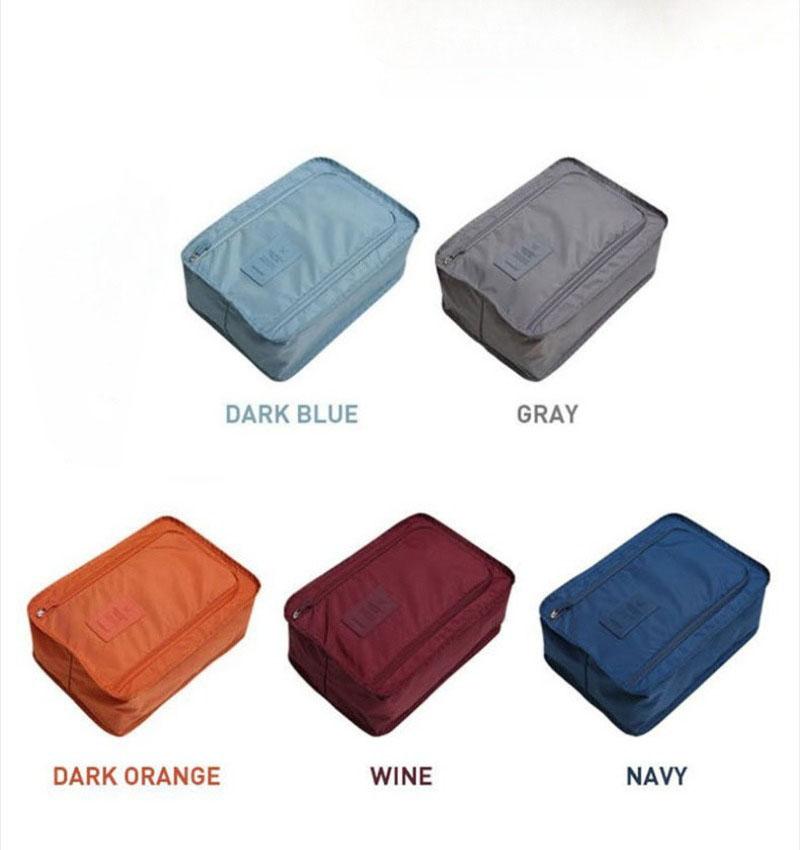 

5Pcs Folding Small Shoe Bag Portable Travel Storage Bag Simple Shoe Storage Bag Multifunctional Waterproof Beach Travel Shoe Bag