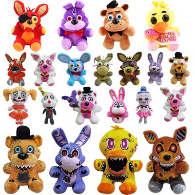 Fnaf Armsad pehmed mänguasjad Mängunukk 18CM Bonnie Karu Foxy Multikakujulised pehmed nukud Freddy Mänguasjad Lastele Kingitused