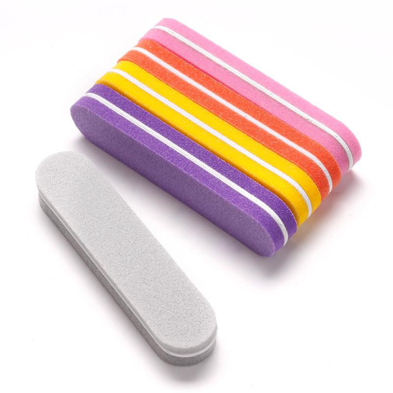Washable Double-Sided Mini Nail Buffer and File