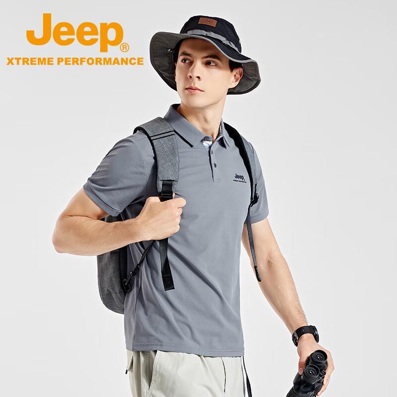 Jeep Men s Short Sleeve Polo Shirt 2XL