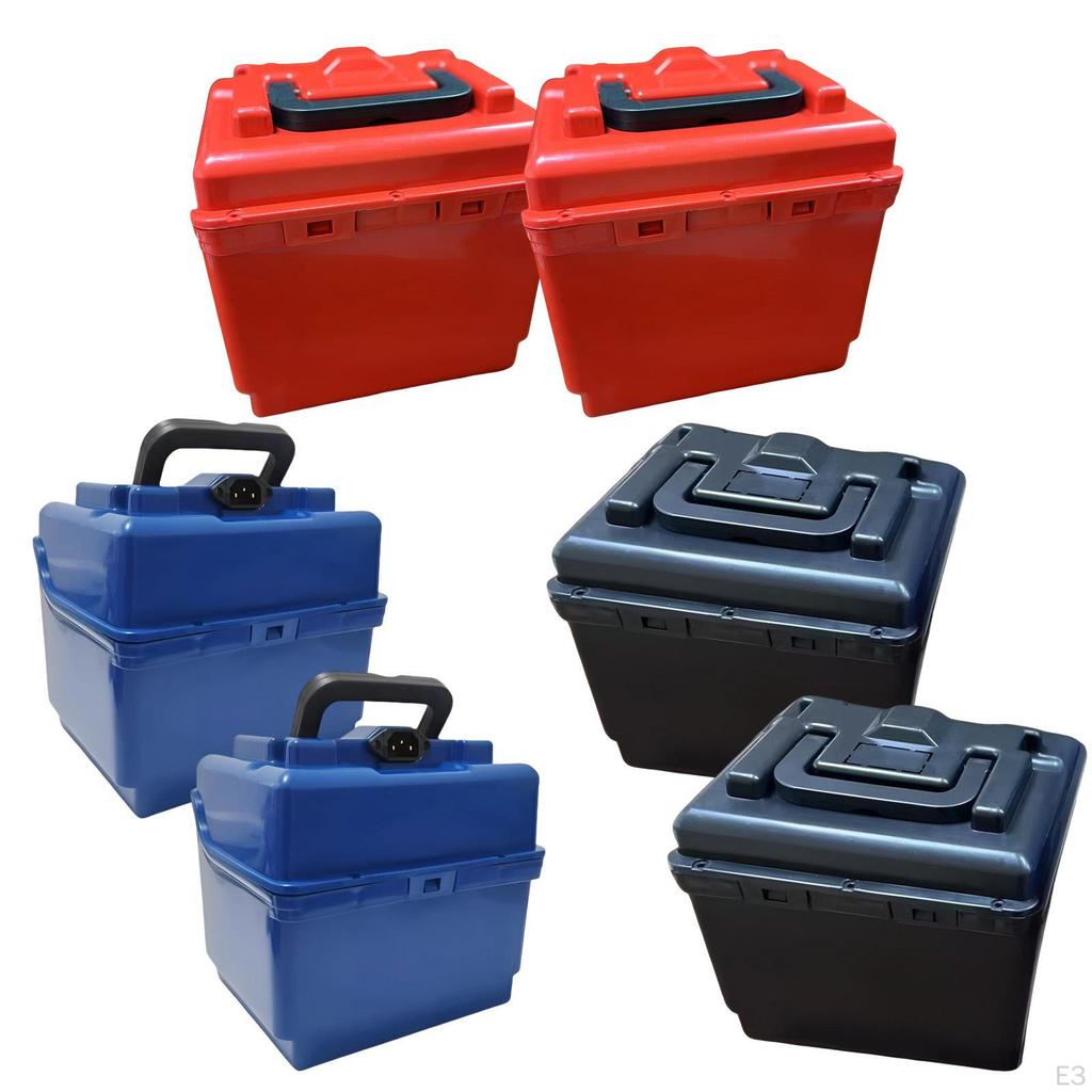 2 kusy pouzdra na baterii pro elektrokolo se sklopnou rukojetí, vodotěsné, prachotěsné