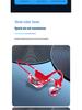 AKZ-G9 Vibration Bone Conduction Bluetooth Earphones with Card Slot, Digital Display, Neckband Design, and Long Battery Life.