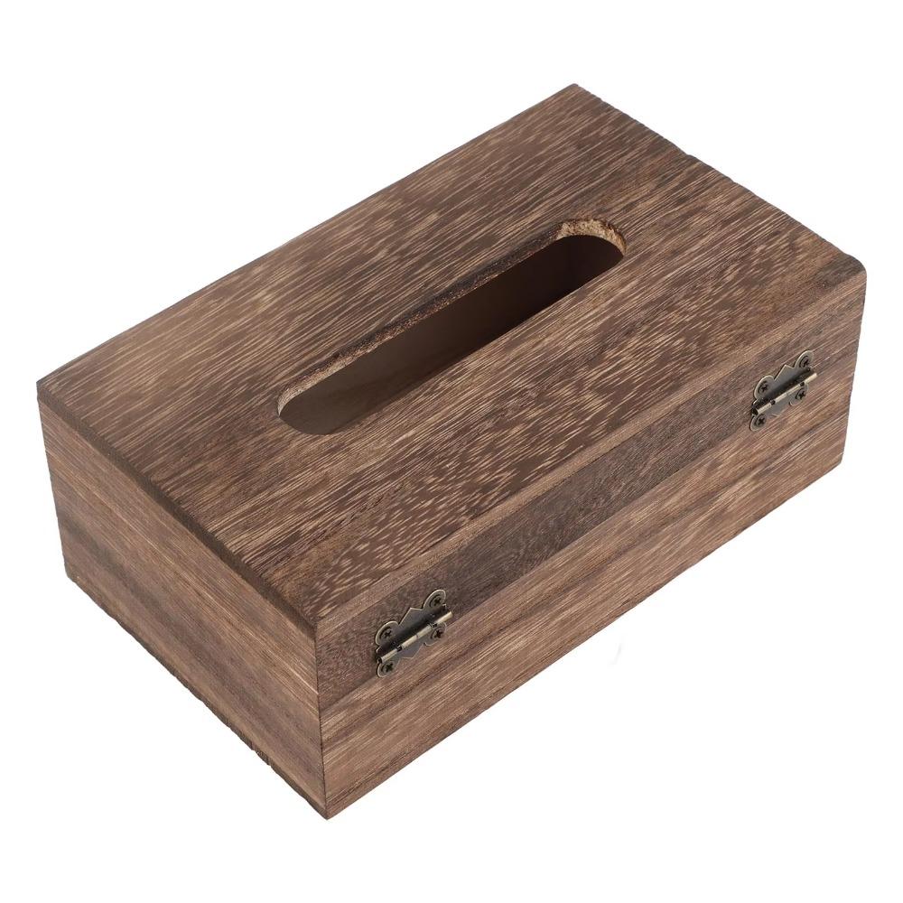 Treasure Box Design Napkin Holder Vintage Tissue Case Living Room Decoration Tissue Box  Hotel