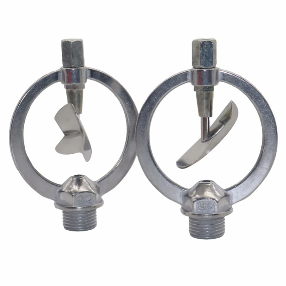 360 Degree Rotation Zinc Zinc Alloy Rain Nozzle Irrigation Sprinkler  Landscape Greenhouse