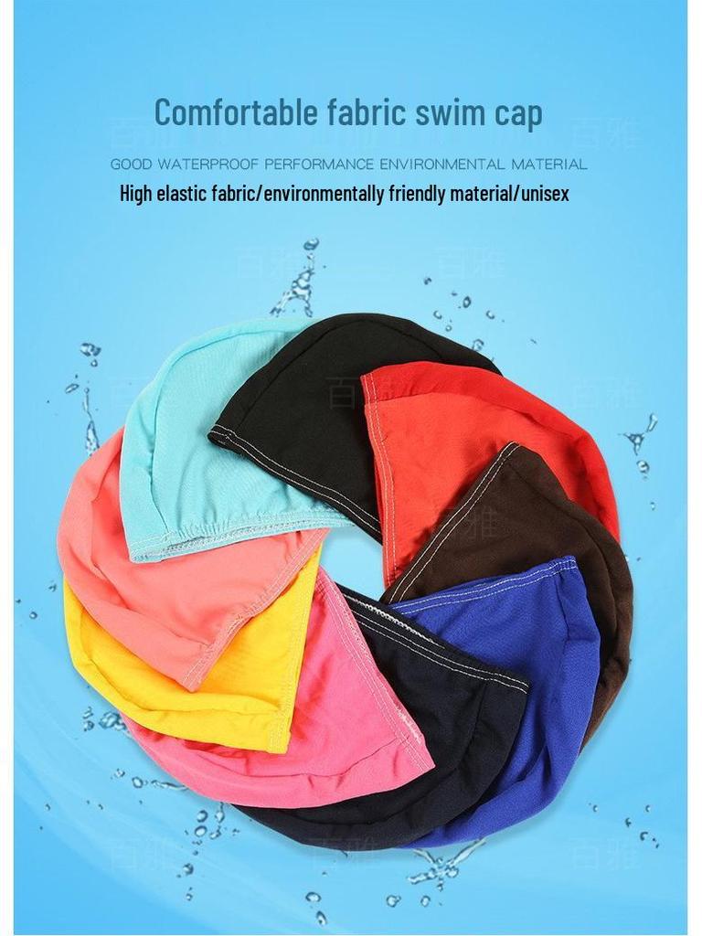 New Style 2017 Adult Swim Cap - Printed Pattern for Pool, Reservoir, Seaside, Comfortable Swimwear Cap