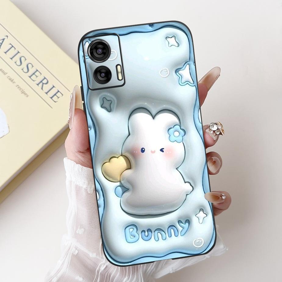 For Motorola Edge 30 LIte Case Cute Panda Cartoon Cover Shockproof Soft TPU Phone Case For Motorola Edge 30 Neo Edge30 Lite Bags