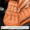 Luxury Nappa Leather Non-Slip Car Seat Cushions for Five-Seater - Thickened Design for Front and Rear Seats