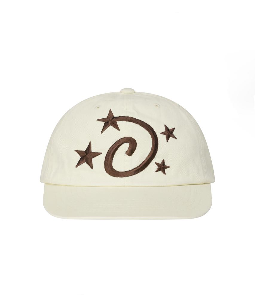 Lujeoseukeulleob Washed Star Logo Cap Cream