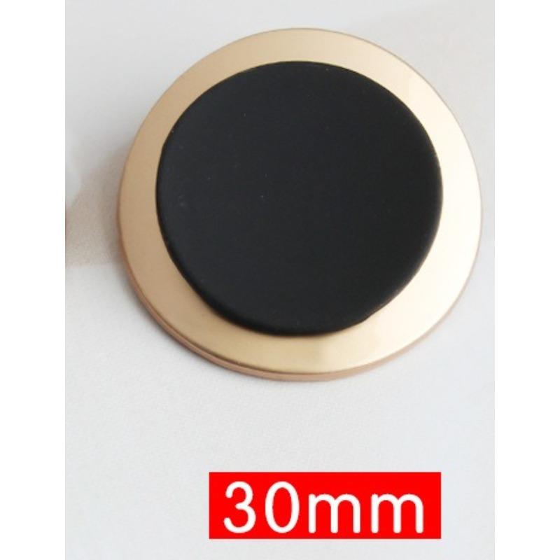 

Пуловер премиум-класса для женщин Большое черное круглое пальто из шерстяной ткани Пуловер на пуговицах Ветровка Пуговица для пальто 30mm